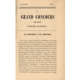 Le grand concours : journal des professeurs, des instituteurs : novembre 1842 : octobre 1843