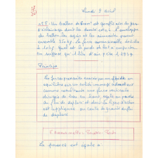 Cahier : exercices de physique : 4e