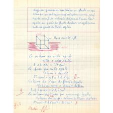 Cahier : exercices de physique : 4e