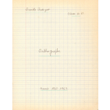 Cahier d'orthographe : 3e