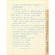 Cahier d'italien