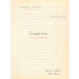 Cahier de géométrie n°1 : 2e M