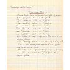 Cahier d'anglais : 2e M