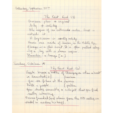 Cahier d'anglais : 2e M