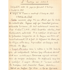 Cahier d'histoire : 1e M6