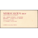 Buvard publicitaire : Neurocalcium