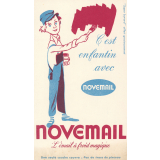 Buvard publicitaire : Novemail