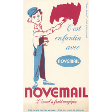 Buvard publicitaire : Novemail