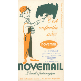 Buvard publicitaire : Novemail