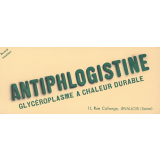 Buvard publicitaire : Antiphlogistine
