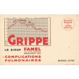 Buvard publicitaire : Sirop Famel
