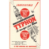 Buvard publicitaire : insecticide Typhon