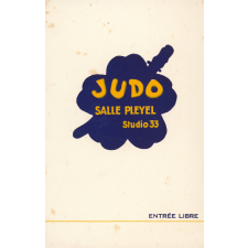 Buvard publicitaire : Judo