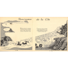 Panorama de la côte.