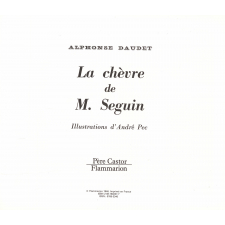 La Chèvre de M. Seguin.