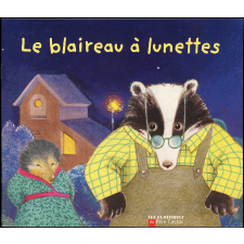 Le Blaireau à lunettes.