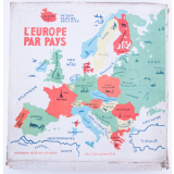 Puzzle de géographie : l'Europe par pays