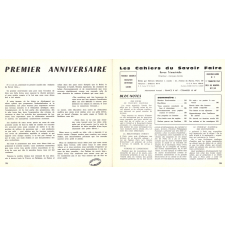 Les Cahiers du savoir faire. Revue trimestrielle N°5.