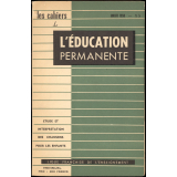 Les Cahiers de l'Éducation permanente - Etude et Interprétation des chansons pour les enfants.