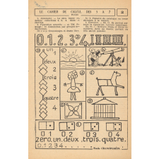 Fiches pédagogiques tirées de L'École libératrice - Calcul. 