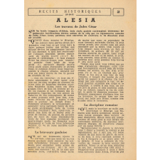 Fiches pédagogiques tirées de L'École libératrice - Histoire. 
