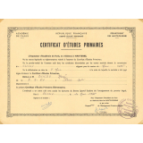 Certificat d'études primaires. 