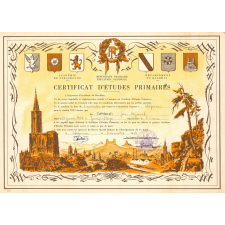 Certificat d'études primaires.