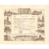 Certificat d'études primaires. 