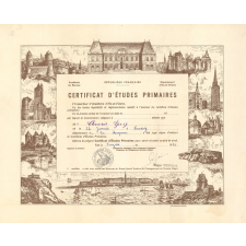 Certificat d'études primaires. 