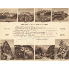 Certificat d'études primaires. 