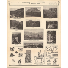 Le Massif Central (Allier, Aveyron, Cantal, Corrèze, Creuse, Dordogne, Haute-Loire, Haute-Vienne, Loire, Lot, Lozère, Puy-de-Dôme, Tarn)