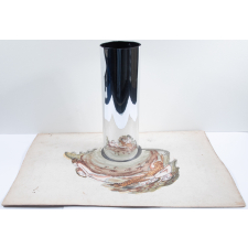 Planche d'anamorphose :  bacchanale d'enfants, le sacrifice de la chèvre