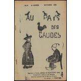Journal scolaire Freinet. Au pays des Gaudes. N°51, octobre, 1950.