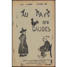 Journal scolaire Freinet. Au pays des Gaudes. N°51, octobre, 1950.