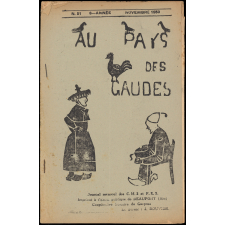 Journal scolaire Freinet. Au pays des Gaudes. N°51, novembre, 1950.