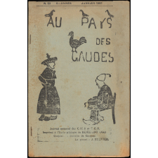 Journal scolaire Freinet. Au pays des Gaudes. N°53, janvier, 1951.