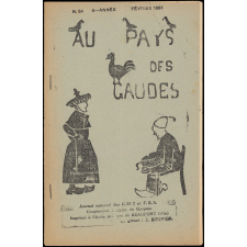 Journal scolaire Freinet. Au pays des Gaudes. N°54, février, 1951.