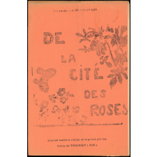 Journal scolaire Freinet. De la cité des roses. N°35, avril, 1951.