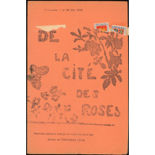 Journal scolaire Freinet. De la cité des roses. N°36, mai, 1951.
