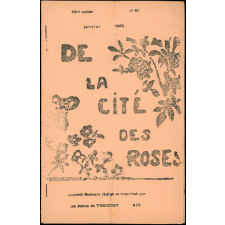 Journal scolaire Freinet. De la cité des roses. N°53, janvier, 1953.