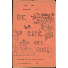 Journal scolaire Freinet. De la cité des roses. N°57, juin, 1954.