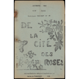 Journal scolaire Freinet. De la cité des roses. N°25, octobre, 1954.