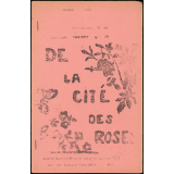 Journal scolaire Freinet. De la cité des roses. N°62, mars, 1955.