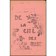 Journal scolaire Freinet. De la cité des roses. N°62, mars, 1955.