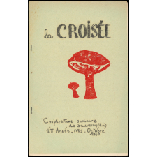Journal scolaire Freinet. La croisée. N°1, octobre, 1962.