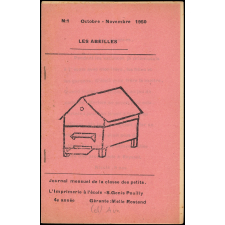 Journal scolaire Freinet. Les abeilles. N°1, octobre-novembre, 1950.