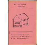Journal scolaire Freinet. Les abeilles. N°7, juin-juillet, 1951.
