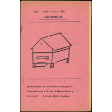 Journal scolaire Freinet. Les abeilles. N°7, juin-juillet, 1951.
