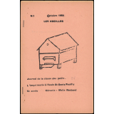 Journal scolaire Freinet. Les abeilles. N°1, octobre, 1954.