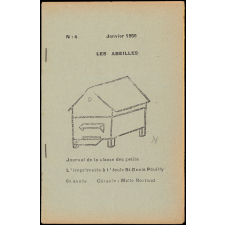 Journal scolaire Freinet. Les abeilles. N°4, janvier, 1955.
